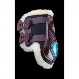 eQuick eShock Fetlock boots fluffy
