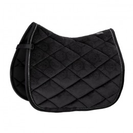 Eskadron SS'23 Reflexx dark grey Velvet Crystal saddlepad