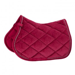 Eskadron SS'23 Reflexx pink Velvet Crystal saddlepad