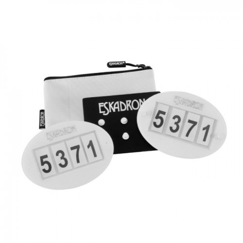 Eskadron startnumber set quick pin