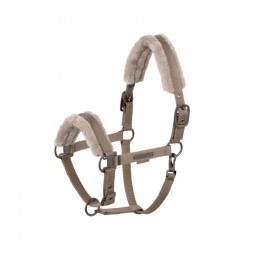 Eskadron SS25 Platinum Halter Double Pin Faux Fur