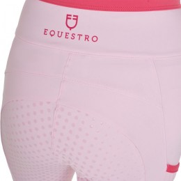 Equestro SS25 Kids Hybrid Riding Tights Peforated