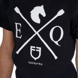 Equestro SS25 Kids Cotton T-shirt EQ