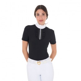 Equestro SS25 Competition Shirt Rhinestones Women