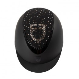 Equestro Helmet Rhinestone Logo