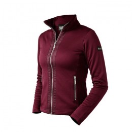 Equestrian Stockholm Fleece jacket Bordeaux FW'19