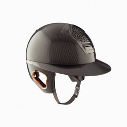 Freejump Voronoi Cap Carbon Glossy Bronze Temple Protection