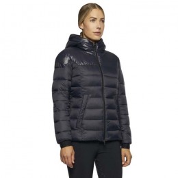 Cavalleria Toscana FW'21 Shiny Matte Hooded Puffer Jacket Ladies