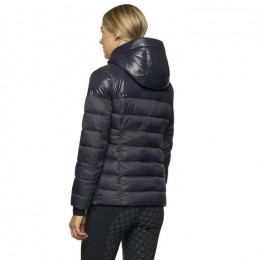 Cavalleria Toscana FW'21 Shiny Matte Hooded Puffer Jacket Ladies