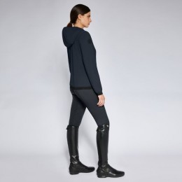 Cavalleria Toscana SS'24 CT Perforated Jersey Hooded Softshell Jacket Woman