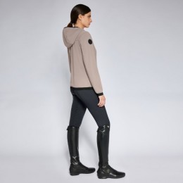 Cavalleria Toscana SS'24 CT Perforated Jersey Hooded Softshell Jacket Woman