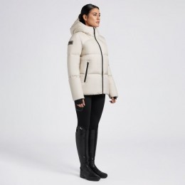 Cavalleria Toscana FW'24 CT Hooded Down Padded Nylon Parka Jacket Women