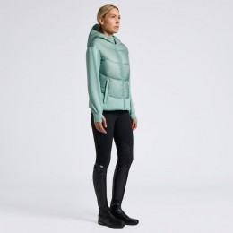 Cavalleria Toscana SS25 CT Hooded Down Padded Nylon Jacket Women