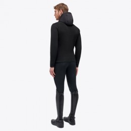 Cavalleria Toscana FW'23 CT Hybrid Puffer/Tech Knit Hooded Jacket Men