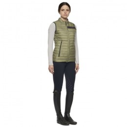 Cavalleria Toscana SS'22 CT Team Red Stripe Quilted Vest Ladies