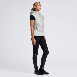 Cavalleria Toscana SS25 CT Hooded Down Padded Nylon Vest Women