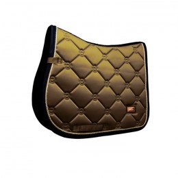 Equestrian Stockholm jumping saddle pad Golden Brass