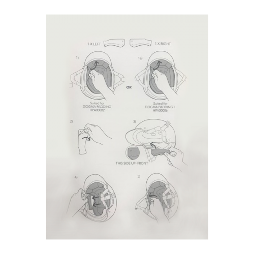 Kask Lateral Inserts 2.0