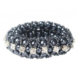 Horka  Crystal Pearl Scrunchie