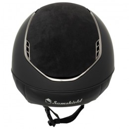 Samshield 2.0 cap Black Shadowmat Alcantara Top Crystal fabric Metal Eclipse Blason