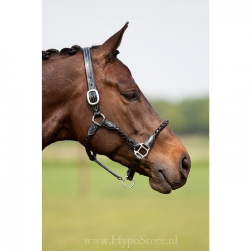 Premiera ''Vienna'' Black leather halter