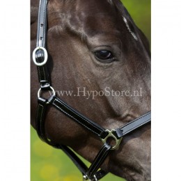 Premiera "Accadia" black patent leather halter