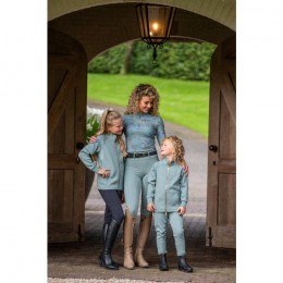 Mrs. Ros SS25 Mini Ros Riding Tights Romée Green Lavender Fields