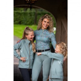 Mrs. Ros SS25 Mini Ros Softshell Trainingsjacket Zoë Lavender Fields