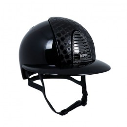 KEP Italia Cromo 2.0 Polish Black Cocco Front Rear Polo Klep Swarovski Frame Logo