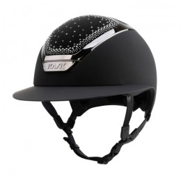 Kask Star Lady Chrome 2.0 Black Crystals In-Out Black Diamond
