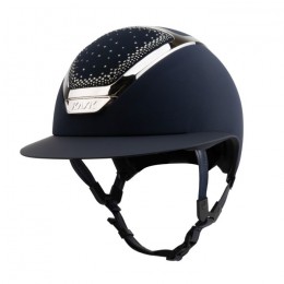 Kask Star Lady Chrome 2.0 Navy-Silver Crystals In-Out Black Diamond