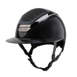 Kask Star Lady Pure Shine Chrome 2.0 Anthracite Crystals In-Out Blue Montana