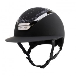 Kask Star Lady Chrome 2.0 Black Crystals In-Out Black Graphite