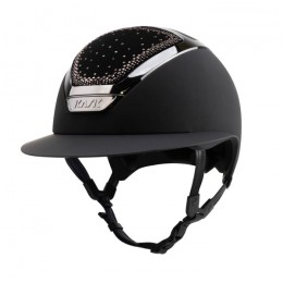 Kask Star Lady Chrome 2.0 Black Crystals In-Out Vintage Rose