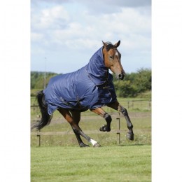 Bucas Irish Turnout Combi Neck Navy