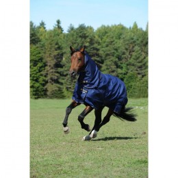 Bucas Irish Turnout Combi Neck Navy