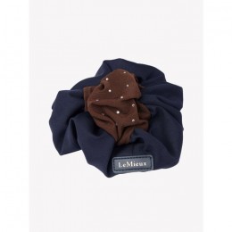LeMieux Scrunchie met haarnetje Navy