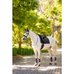 LeMieux SS25 Saddle Pad Loire Classic Dressage Dusk Blue