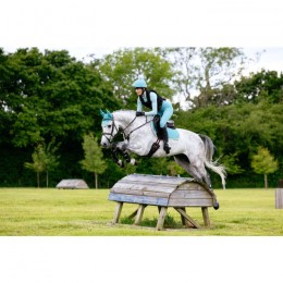 LeMieux SS25 Suede Jumping Saddle Pad Lagoon