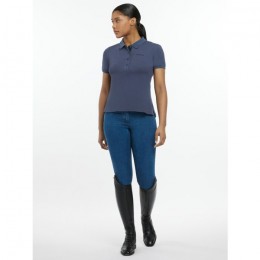 LeMieux SS25 Classic Polo Shirt Ash