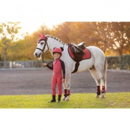 LeMieux AW25 Mini Suede CC Saddle Pad Cranberry