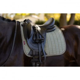 LeMieux AW25 Suede Dressage Saddle Pad Rosemary