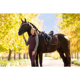 LeMieux AW25 Loire Classic Dressage Saddle Pad Damson