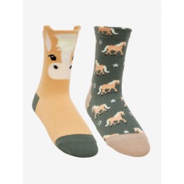 LeMieux AW25 Rosemary mini-character socks made of cotton
