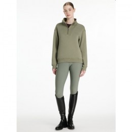 LeMieux AW25 Keira Quarter Neck Sweat Rosemary