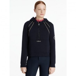 LeMieux AW25 Young Rider Hettie Hoodie with half zip Navy