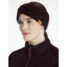 LeMieux AW25 Clara Rib Knot Headband Damson
