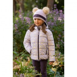 LeMieux AW25 Mini hat with two pom poms Lilac