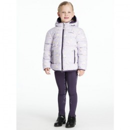 LeMieux AW25 Mini Lilo Puffer Jacket with Print Lilac