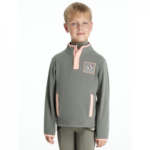 LeMieux AW25 Mini Mae Popper Fleece Rosemary